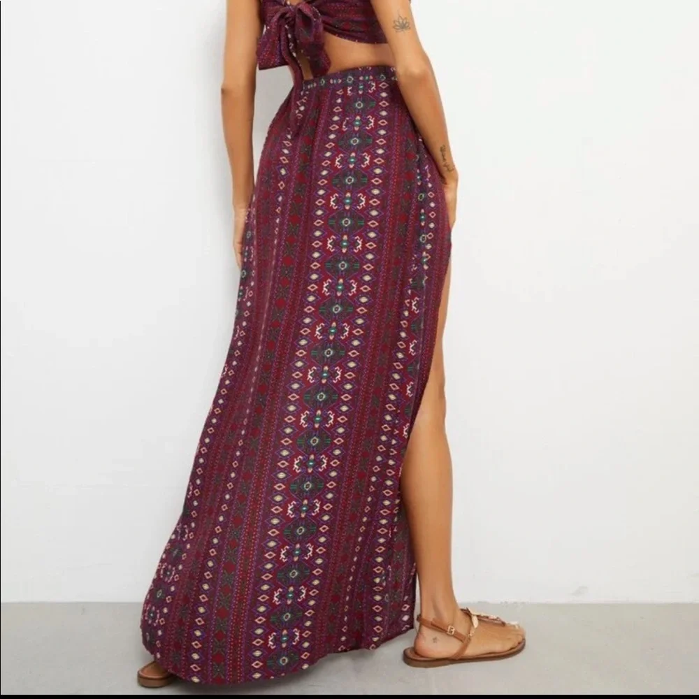 Crop Cami Top & Skirt Set - Picture 2 of 5